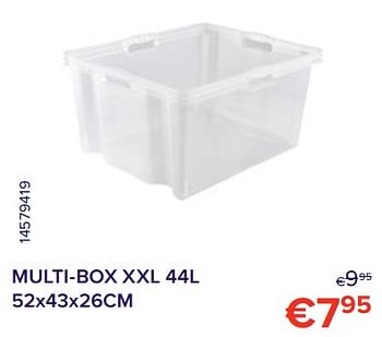Promoties Multi-box xxl - Huismerk - Euroshop - Geldig van 01/12/2022 tot 31/12/2022 bij Euro Shop