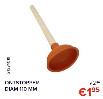 Promoties Ontstopper diam 110 mm - Huismerk - Euroshop - Geldig van 01/12/2022 tot 31/12/2022 bij Euro Shop