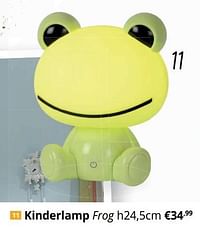 Kinderlamp frog-Huismerk - Ygo