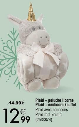 Peluche 2025 licorne cora