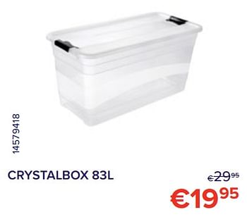 Promoties Crystalbox - Huismerk - Euroshop - Geldig van 01/12/2022 tot 31/12/2022 bij Euro Shop