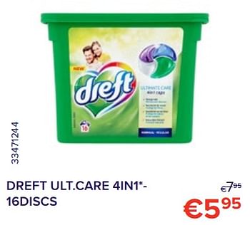 Promotions Dreft ult.care 4in1 - Dreft - Valide de 01/12/2022 à 31/12/2022 chez Euro Shop
