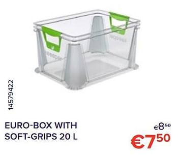 Promotions EURO-BOX WITH SOFT-GRIPS - Produit Maison - Euroshop - Valide de 01/12/2022 à 31/12/2022 chez Euro Shop