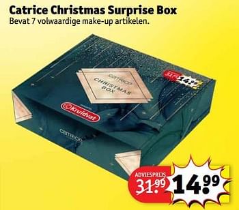 Promoties Catrice christmas surprise box - Catrice - Geldig van 06/12/2022 tot 11/12/2022 bij Kruidvat