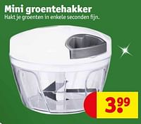 Mini groentehakker-Huismerk - Kruidvat