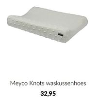 Meyco knots waskussenhoes-Meyco