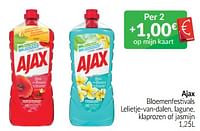 Ajax bloemenfestivals lelietje-van-dalen, lagune, klaprozen of jasmijn-Ajax
