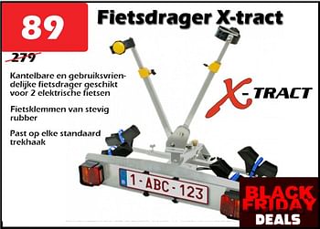 Promoties Fietsdrager x-tract - X-tract - Geldig van 24/11/2022 tot 18/12/2022 bij Itek