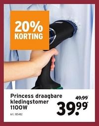 Princess draagbare kledingstomer-Princess