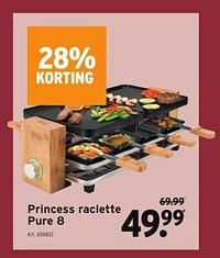 Princess raclette pure 8-Princess