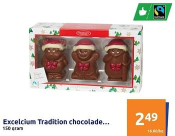 Promoties Excelcium tradition chocolade - Excelcium - Geldig van 07/12/2022 tot 13/12/2022 bij Action