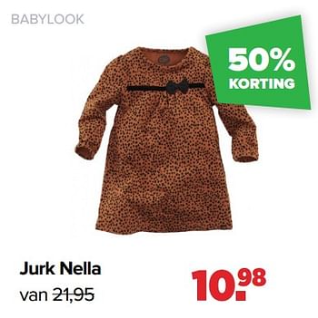 Promoties Babylook jurk nella - Baby look - Geldig van 05/12/2022 tot 31/12/2022 bij Baby-Dump