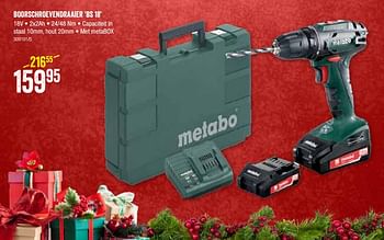 Promoties Metabo boorschroevendraaier bs 18 - Metabo - Geldig van 06/12/2022 tot 31/12/2022 bij HandyHome