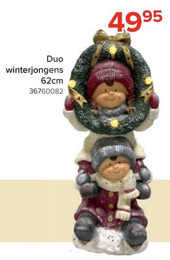 Promoties Duo winterjongens - Huismerk - Euroshop - Geldig van 21/11/2022 tot 31/12/2022 bij Euro Shop