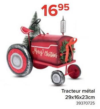 Promotions Tracteur métal - Produit Maison - Euroshop - Valide de 21/11/2022 à 31/12/2022 chez Euro Shop