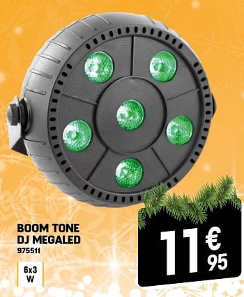 Promotions Boom tone dj megaled - Produit Maison - Electro Depot - Valide de 07/12/2022 à 31/12/2022 chez Electro Depot