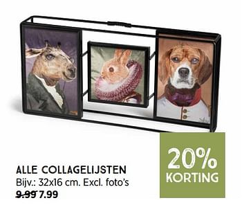 Promoties Collagelijsten - Huismerk - Xenos - Geldig van 12/12/2022 tot 25/12/2022 bij Xenos