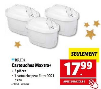 Promotions Cartouches maxtra+ - Brita - Valide de 19/12/2022 à 24/12/2022 chez Lidl