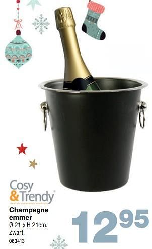 Promoties Champagne emmer - Cosy & Trendy - Geldig van 01/12/2022 tot 31/12/2022 bij Home & Co
