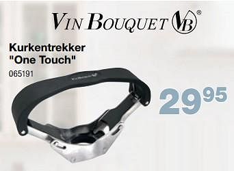 Promoties Kurkentrekker one touch - Vin Bouquet - Geldig van 01/12/2022 tot 31/12/2022 bij Home & Co