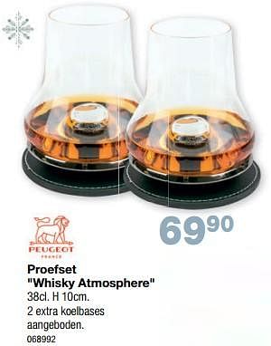 Promoties Proefset whisky atmosphere - Peugeot - Geldig van 01/12/2022 tot 31/12/2022 bij Home & Co