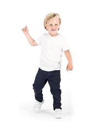 HEMA 2 Pak Kinder T-shirts - Biologisch Katoen Wit (wit)-Huismerk - Hema