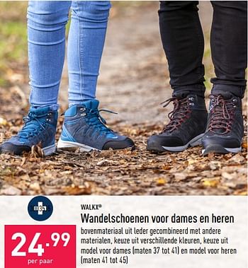 bronzen schoorsteen mogelijkheid Walkx Wandelschoenen voor dames en heren - Promotie bij Aldi