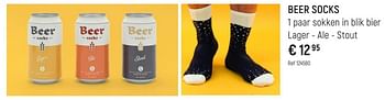 Promoties Beer socks - Luckies - Geldig van 08/11/2022 tot 31/12/2022 bij Freetime