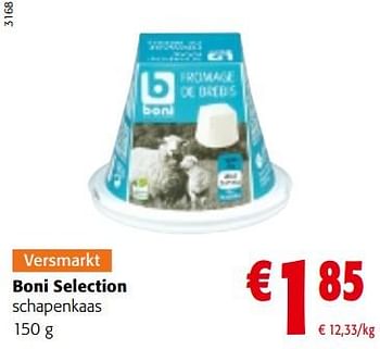 Promoties Boni selection schapenkaas - Boni - Geldig van 14/12/2022 tot 31/12/2022 bij Colruyt