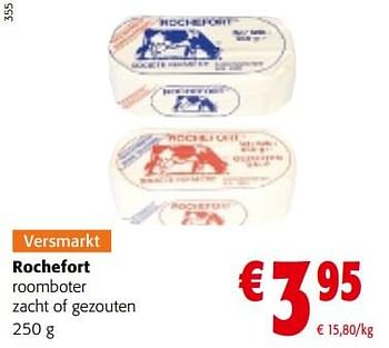 Promoties Rochefort roomboter zacht of gezouten - Rochefort - Geldig van 14/12/2022 tot 31/12/2022 bij Colruyt