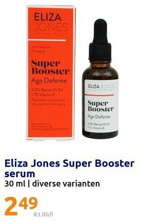Promoties Eliza jones super booster serum - Eliza Jones - Geldig van 14/12/2022 tot 20/12/2022 bij Action