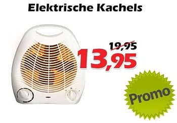 Promoties Elektrische kachels - Huismerk - Itek - Geldig van 08/12/2022 tot 01/01/2023 bij Itek