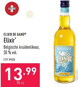 Promotions Elixir - Elixir de Gand - Valide de 30/12/2022 à 06/01/2023 chez Aldi