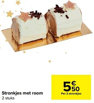 Promoties Stronkjes met room - Huismerk - Carrefour  - Geldig van 07/12/2022 tot 12/12/2023 bij Carrefour