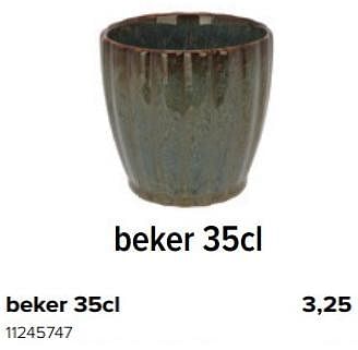 Promotions Beker - Cosy & Trendy - Valide de 01/12/2022 à 31/12/2022 chez Euro Shop