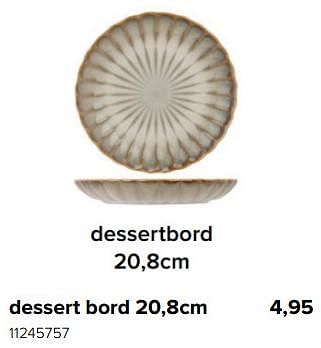 Promoties Dessert bord - Cosy & Trendy - Geldig van 01/12/2022 tot 31/12/2022 bij Euro Shop