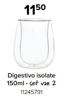 Promoties Digestivo isolate - Cosy & Trendy - Geldig van 01/12/2022 tot 31/12/2022 bij Euro Shop