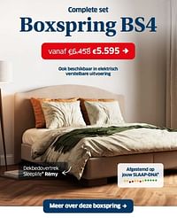 Boxspring bs4-Huismerk - Sleeplife