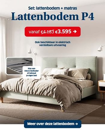 Promoties Lattenbodem p4 - Huismerk - Sleeplife - Geldig van 02/01/2023 tot 31/01/2023 bij Sleeplife