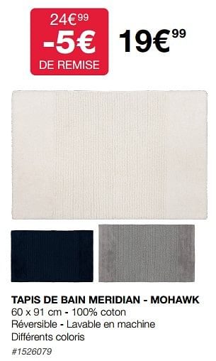 Produit Maison - Costco Tapis de bain meridian - mohawk - En promotion