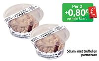 Salami met truffel en parmezaan-Huismerk - Intermarche
