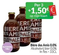 Bière des amis 0.0% alcoholvrij bier-Bière Des Amis