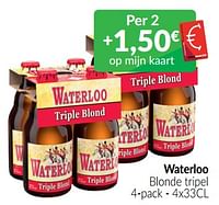 Waterloo blonde tripel-Waterloo