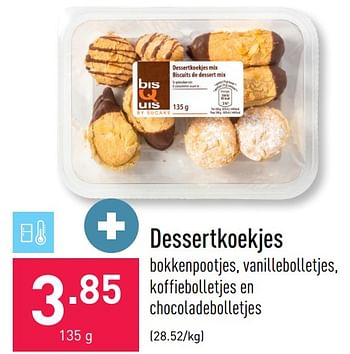 Promotions Dessertkoekjes - Produit maison - Aldi - Valide de 02/01/2023 à 13/01/2023 chez Aldi