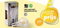 Led-lamp met gloeidraad scl-Sencys