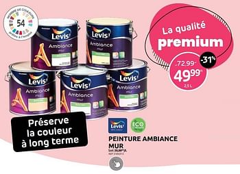 Promotions Peinture ambiance mur - Levis - Valide de 04/01/2023 à 30/01/2023 chez Brico