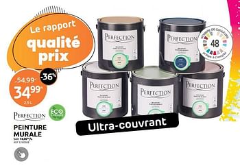 Promotions Peinture murale - Perfection - Valide de 04/01/2023 à 30/01/2023 chez Brico