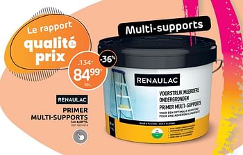 Promotions Primer multi-supports - Renaulac - Valide de 04/01/2023 à 30/01/2023 chez Brico