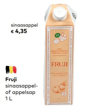 Promoties Fruji sinaasappel - Fruji - Geldig van 02/01/2023 tot 31/01/2023 bij Bioplanet
