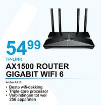 Tp-link ax1500 router gigabit wifi 6 archer ax10-TP-LINK